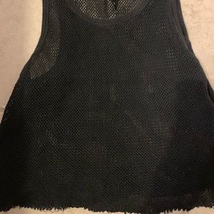 Joyrich Net tank top crop top made to fit a medium